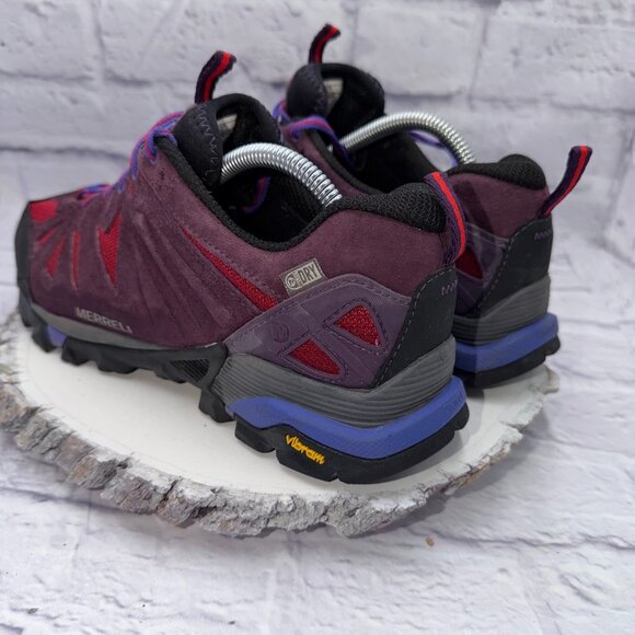 Merrell Capra GTX Women's Size 11 Huckleberry Waterproof Low Top Hiking Shoes - Picture 9 of 14